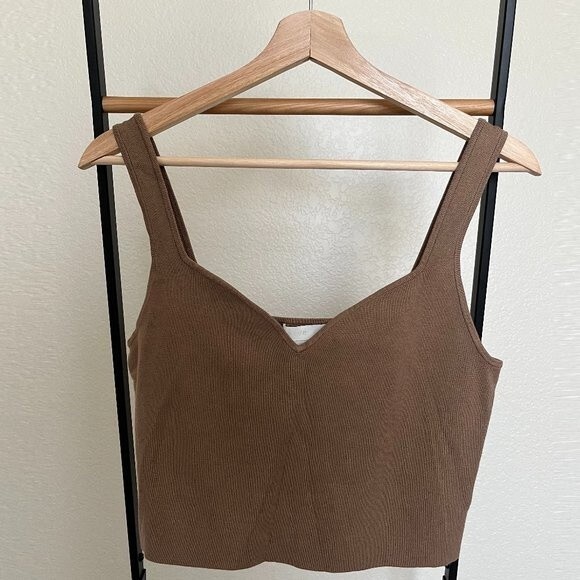 H&M Cropped Top Size M - Picture 3 of 8